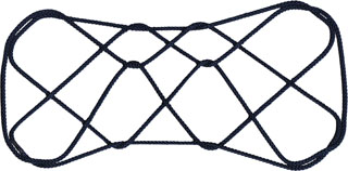 コンゴの 漁網